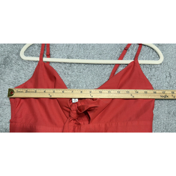 J Crew Size‎ 8 Color Block Tiered Midi Dress V Neck Blue Pink Red Preppy - Picture 5 of 10